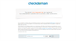 Desktop Screenshot of hasenstall.de